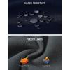 image:imageTBMPOY Mens Snow Pants Fleece Lined Hiking Winter Waterproof Softshell Ski Outdoor Insulated Climbing Pants Zipper Pockets1navy
