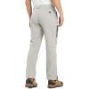 image:imageTBMPOY Mens Snow Pants Fleece Lined Hiking Winter Waterproof Softshell Ski Outdoor Insulated Climbing Pants Zipper PocketsWhite