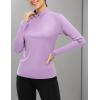 image:imageTBMPOY Womens Soft Athletic ShirtLight Purple