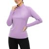 image:imageTBMPOY Womens Soft Athletic ShirtLight Purple