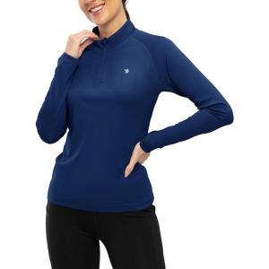 image:imageTBMPOY Womens Soft Athletic ShirtDark Blue