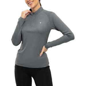 image:imageTBMPOY Womens Soft Athletic ShirtDark Grey