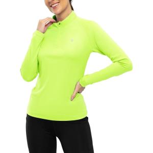 image:imageTBMPOY Womens Soft Athletic ShirtFluorescent Green