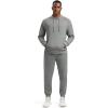 image:imageTBMPOY Mens Hooded Sweatsuits 2 Piece Set Hoodie Sweatshirt amp Jogger Sweatpants Jogging Sweat Track Suits Casual OutfitsDark Grey