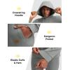 image:imageTBMPOY Mens Hooded Sweatsuits 2 Piece Set Hoodie Sweatshirt amp Jogger Sweatpants Jogging Sweat Track Suits Casual OutfitsDark Grey