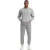 image:imageTBMPOY Mens Hooded Sweatsuits 2 Piece Set Hoodie Sweatshirt amp Jogger Sweatpants Jogging Sweat Track Suits Casual OutfitsLight Grey