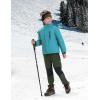 image:imageTBMPOY Boys Snow Ski Pants Kids Waterproof Fleece Lined Winter Hiking Snowboard Insulated Warm Pants Zipper PocketsArmy Green01