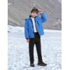 image:imageTBMPOY Boys Snow Ski Pants Kids Waterproof Fleece Lined Winter Hiking Snowboard Insulated Warm Pants Zipper PocketsBlack02