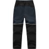 image:imageTBMPOY Boys Snow Ski Pants Kids Waterproof Fleece Lined Winter Hiking Snowboard Insulated Warm Pants Zipper PocketsBlack02