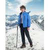 image:imageTBMPOY Boys Snow Ski Pants Kids Waterproof Fleece Lined Winter Hiking Snowboard Insulated Warm Pants Zipper PocketsDark Grey02