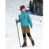 image:imageTBMPOY Boys Snow Ski Pants Kids Waterproof Fleece Lined Winter Hiking Snowboard Insulated Warm Pants Zipper PocketsKhaki01