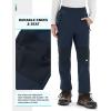 image:imageTBMPOY Boys Snow Ski Pants Kids Waterproof Fleece Lined Winter Hiking Snowboard Insulated Warm Pants Zipper PocketsNavy01