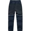 image:imageTBMPOY Boys Snow Ski Pants Kids Waterproof Fleece Lined Winter Hiking Snowboard Insulated Warm Pants Zipper PocketsNavy02