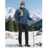 image:imageTBMPOY Mens Puffer Jacket Lightweight Hooded Winter Warm WaterResistant Coat for Ski Casual TravelDeep Blue