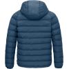 image:imageTBMPOY Mens Puffer Jacket Lightweight Hooded Winter Warm WaterResistant Coat for Ski Casual TravelDeep Blue