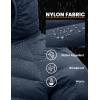image:imageTBMPOY Mens Puffer Jacket Lightweight Hooded Winter Warm WaterResistant Coat for Ski Casual TravelNavy Blue