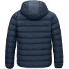 image:imageTBMPOY Mens Puffer Jacket Lightweight Hooded Winter Warm WaterResistant Coat for Ski Casual TravelNavy Blue
