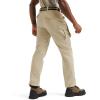 image:imageTBMPOY Mens Water Resistant Cargo Work Pants Ripstop Tactical Hiking Military Construction Outdoor Pants 10 PocketsKhaki