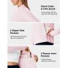 image:imageTBMPOY Womens Packable UPF 50 Sun Protection Athletic Jacket Lightweight Full Zip Long Sleeve Workout Hiking SPF ShirtLight Pink
