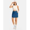 image:imageTBMPOY 16 Womens Tennis Skirts with Shorts Golf Skorts UPF100 High Waist 3 Pockets for Athletic Workouts Casual PickleballBlue