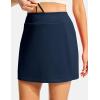 image:imageTBMPOY 16 Womens Tennis Skirts with Shorts Golf Skorts UPF100 High Waist 3 Pockets for Athletic Workouts Casual PickleballNavy