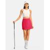 image:imageTBMPOY 16 Womens Tennis Skirts with Shorts Golf Skorts UPF100 High Waist 3 Pockets for Athletic Workouts Casual PickleballRose Red