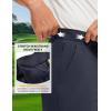 image:imageTBMPOY Mens 9 Stretch Golf Shorts Quick Dry Lightweight Flat Front Casual Dress Shorts for Work Business Travel HikingNavy