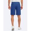 image:imageTBMPOY Mens 9 Stretch Golf Shorts Quick Dry Lightweight Flat Front Casual Dress Shorts for Work Business Travel HikingRoyal Blue