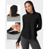 image:imageTBMPOY Womens UPF 50 Sun Hoodie UV Protection Hiking Shirts Long Sleeve Lightweight Quick Dry Tops for Outdoor FishingBlack