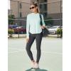 image:imageTBMPOY Womens UPF 50 Sun Hoodie UV Protection Hiking Shirts Long Sleeve Lightweight Quick Dry Tops for Outdoor FishingLight Blue