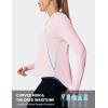image:imageTBMPOY Womens UPF 50 Sun Hoodie UV Protection Hiking Shirts Long Sleeve Lightweight Quick Dry Tops for Outdoor FishingLight Pink