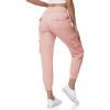 image:imageTBMPOY Womens Cargo Pants Lightweight Hiking Joggers Casual Travel Sweatpants Quick Dry Outdoor Trip Work 6 PocketsPink