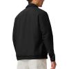image:imageTBMPOY Mens Casual Cotton Jacket Lightweight Full Zip Canvas Lapel Jackets Business Work Windbreaker with 3 PocketsBlack Red