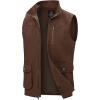 image:imageTBMPOY Mens Casual Vest Stylish Sleeveless Lightweight Canvas Outerwear Work Utility Cotton Jacket Travel Fishing HikingCoffee