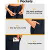 image:imageTBMPOY Womens 15 Long Hiking Shorts Below Knee Length Cargo Capri Bermuda Water Resistant Lightweight Stretch 3 Pockets15innavy Blue