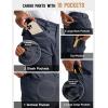 image:imageTBMPOY Cargo Pants for Men Water Resistant Ripstop Tactical Work Hiking Construction Outdoor Pants with 10 PocketsNavy
