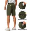 image:imageTBMPOY Mens 9 Golf Shorts Stretch Dress Quick Dry Casual Flat Front Elastic Waist Shorts for Men with 5 PocketsArmy Green