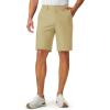 image:imageTBMPOY Mens 9 Golf Shorts Stretch Dress Quick Dry Casual Flat Front Elastic Waist Shorts for Men with 5 PocketsLight Khaki