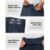 image:imageTBMPOY Mens 9 Golf Shorts Stretch Dress Quick Dry Casual Flat Front Elastic Waist Shorts for Men with 5 PocketsNavy Blue
