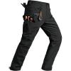 image:imageTBMPOY Cargo Pants for Men Water Resistant Ripstop Tactical Work Hiking Construction Outdoor Pants with 10 PocketsBlack