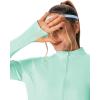 image:imageTBMPOY Womens UPF 50 Sun Protection Lightweight Jacket Athletic Hiking Full Zip Up Long Sleeve Packable Workout ShirtAqua