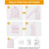 image:imageTBMPOY Womens UPF 50 Sun Protection Lightweight Jacket Athletic Hiking Full Zip Up Long Sleeve Packable Workout ShirtGrey Violet