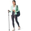 image:imageTBMPOY Womens UPF 50 Sun Protection Lightweight Jacket Athletic Hiking Full Zip Up Long Sleeve Packable Workout ShirtLight Green