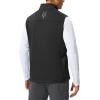 image:imageTBMPOY Mens Lightweight Softshell Vests Windproof Sleeveless Jackets Golf Outdoor Outerwear Summer Hiking Travel CyclingBlack
