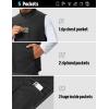 image:imageTBMPOY Mens Lightweight Softshell Vests Windproof Sleeveless Jackets Golf Outdoor Outerwear Summer Hiking Travel CyclingBlack