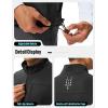 image:imageTBMPOY Mens Lightweight Softshell Vests Windproof Sleeveless Jackets Golf Outdoor Outerwear Summer Hiking Travel CyclingBlack