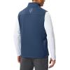 image:imageTBMPOY Mens Lightweight Softshell Vests Windproof Sleeveless Jackets Golf Outdoor Outerwear Summer Hiking Travel CyclingBlue