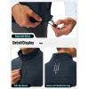 image:imageTBMPOY Mens Lightweight Softshell Vests Windproof Sleeveless Jackets Golf Outdoor Outerwear Summer Hiking Travel CyclingDark Blue