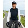 image:imageTBMPOY Mens Lightweight Softshell Vests Windproof Sleeveless Jackets Golf Outdoor Outerwear Summer Hiking Travel CyclingDark Blue