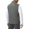 image:imageTBMPOY Mens Lightweight Softshell Vests Windproof Sleeveless Jackets Golf Outdoor Outerwear Summer Hiking Travel CyclingMedium Grey